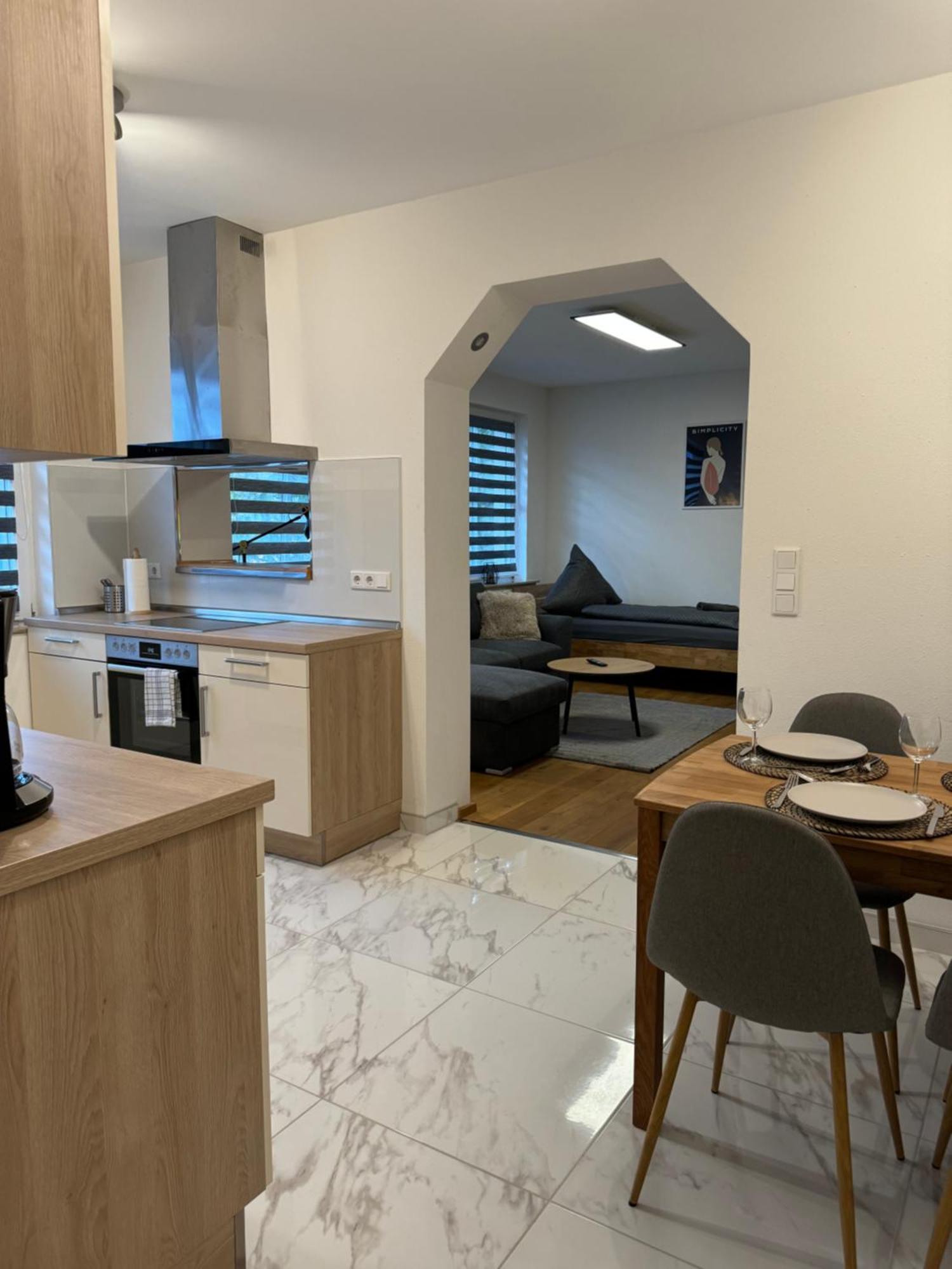 Moderne Ferienwohnungen In Dissen 客房 照片